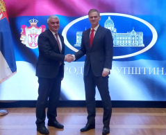 13 December 2022 The Chairman of the Foreign Affairs Committee and the non-resident Armenian Ambassador to Serbia